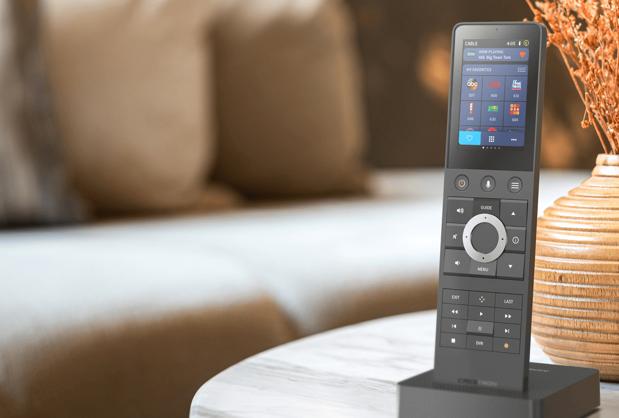Complete Control with Crestron Remotes