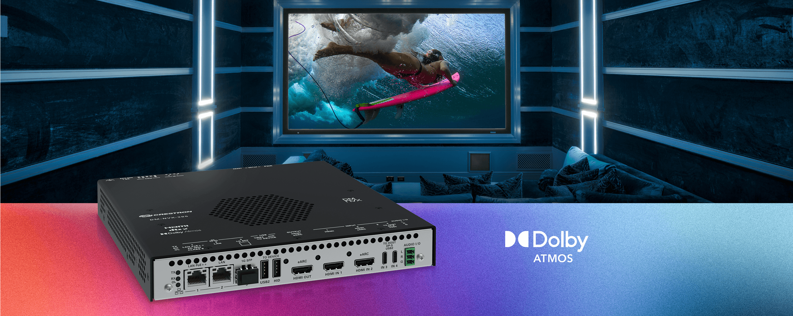 Introducing the DM-NVX-385: The Perfect AV-over-IP Solution for the Home