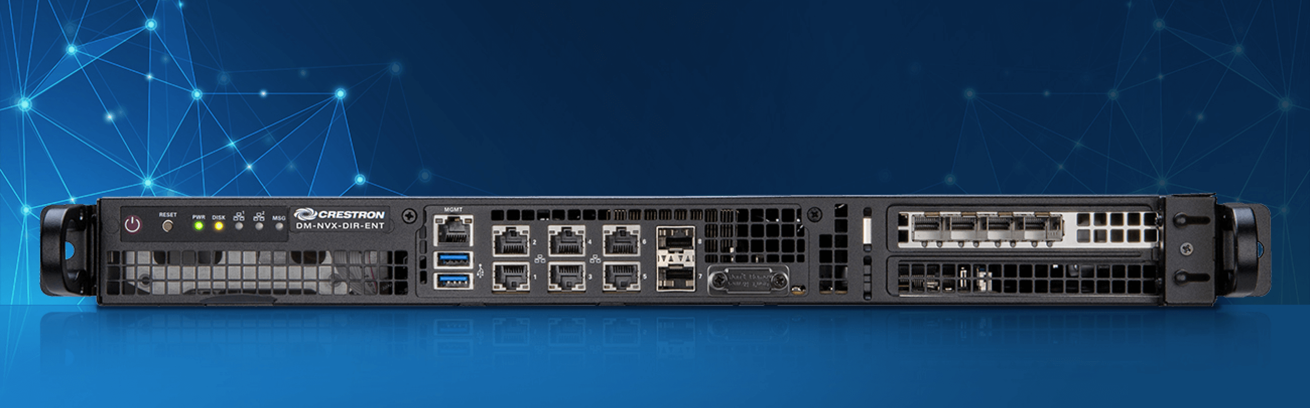 The DM NVX Director Virtual Switching Appliance