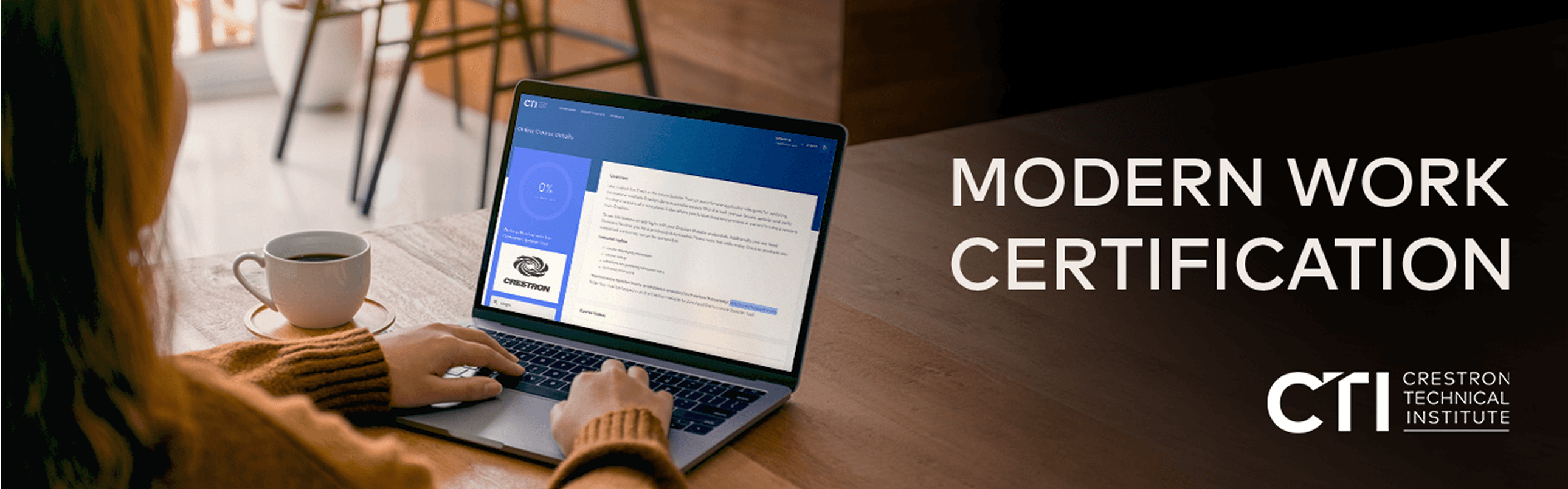 The Crestron Modern Workplace Certification Path — Now Online