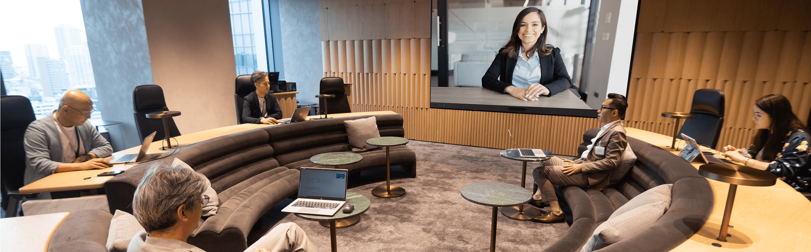 True Blue: The Marriage of  Tech and Office Design