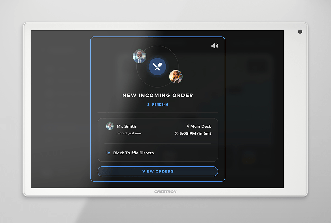 Crestron 80 Series Touch Screens: Built for Custom Marine Programming
