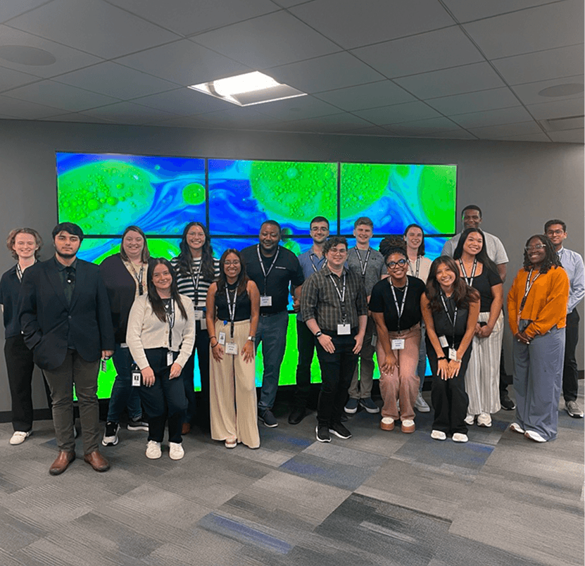 Interns at the Crestron HQ