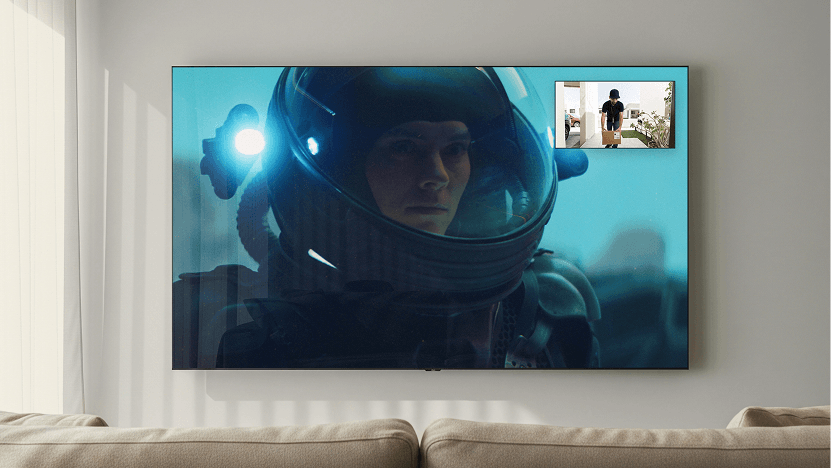 Picture-in-picture setup
