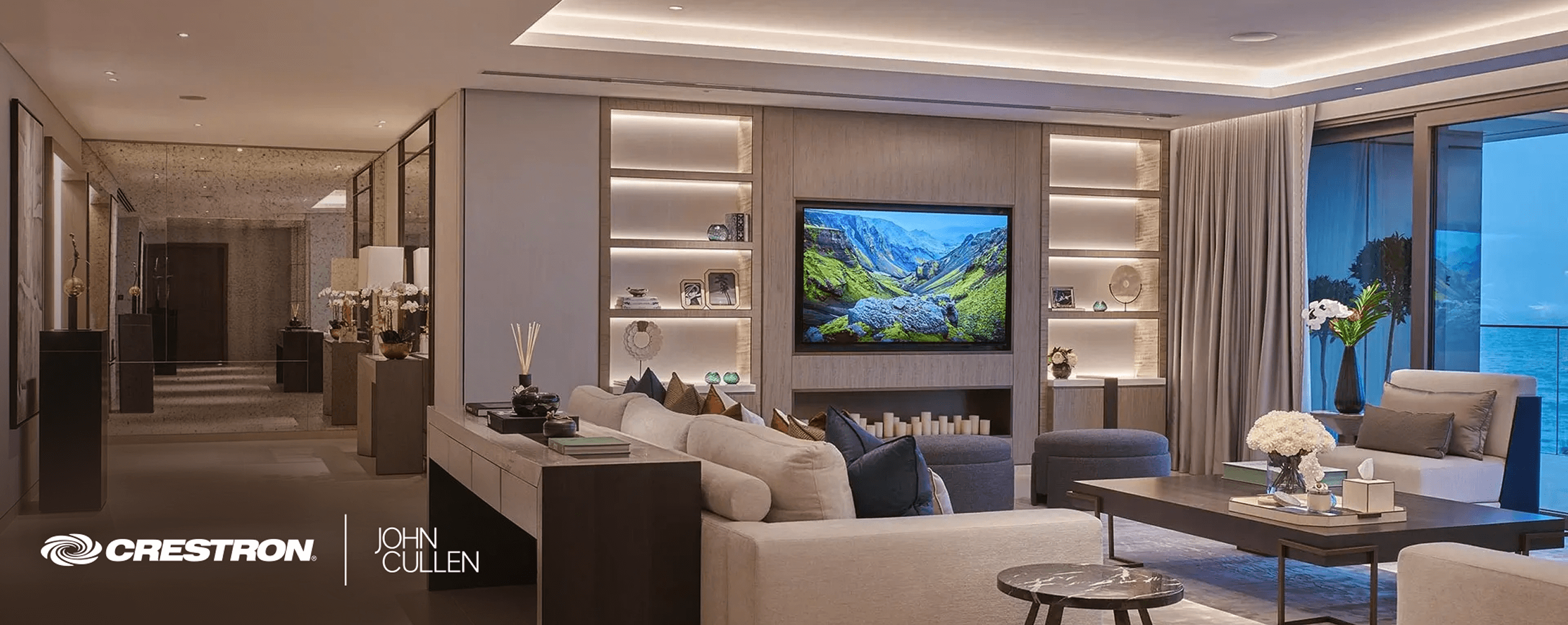 A Collaboration in Luxury Light: John Cullen Lighting and Crestron