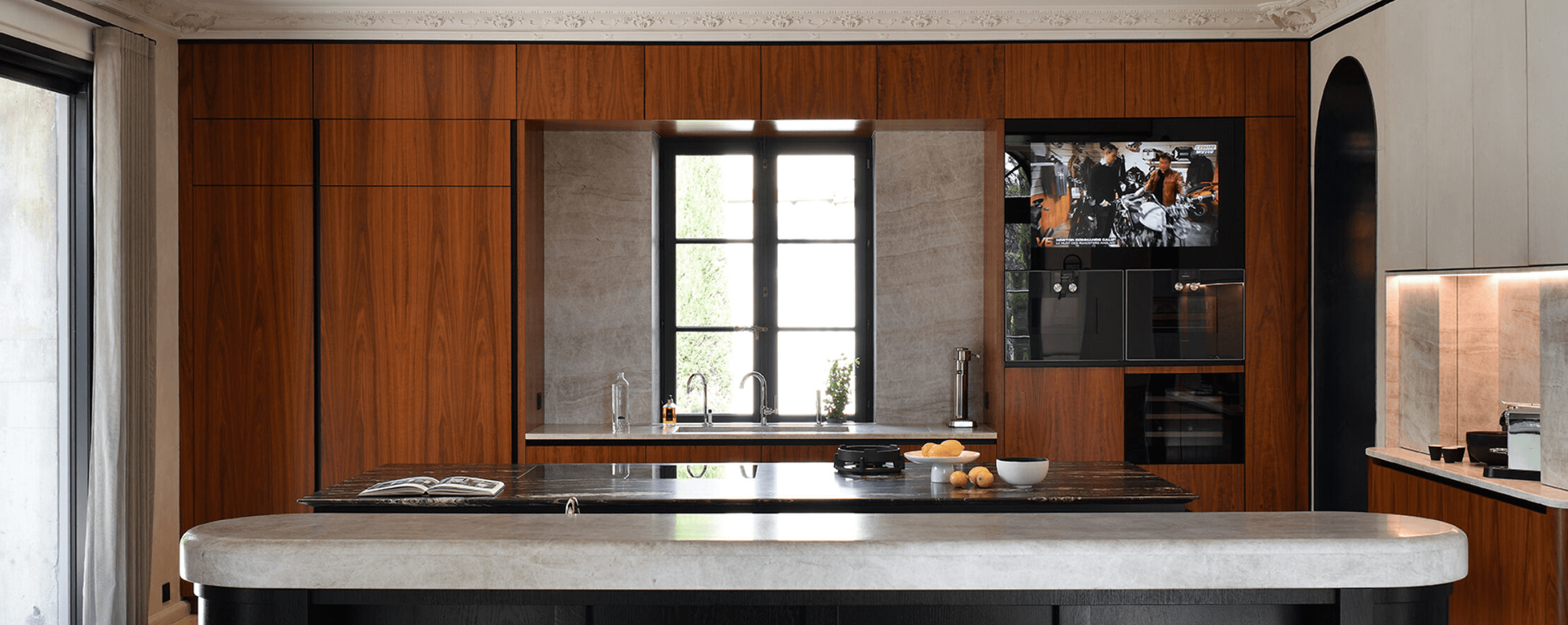 The Crestron Home OS — Now Behind the Mirror with Opale TV