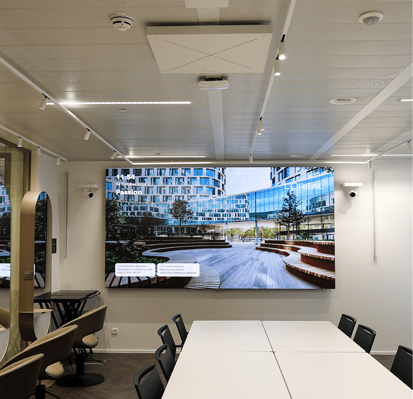 Training Room at L’Oreal’s Belgium office