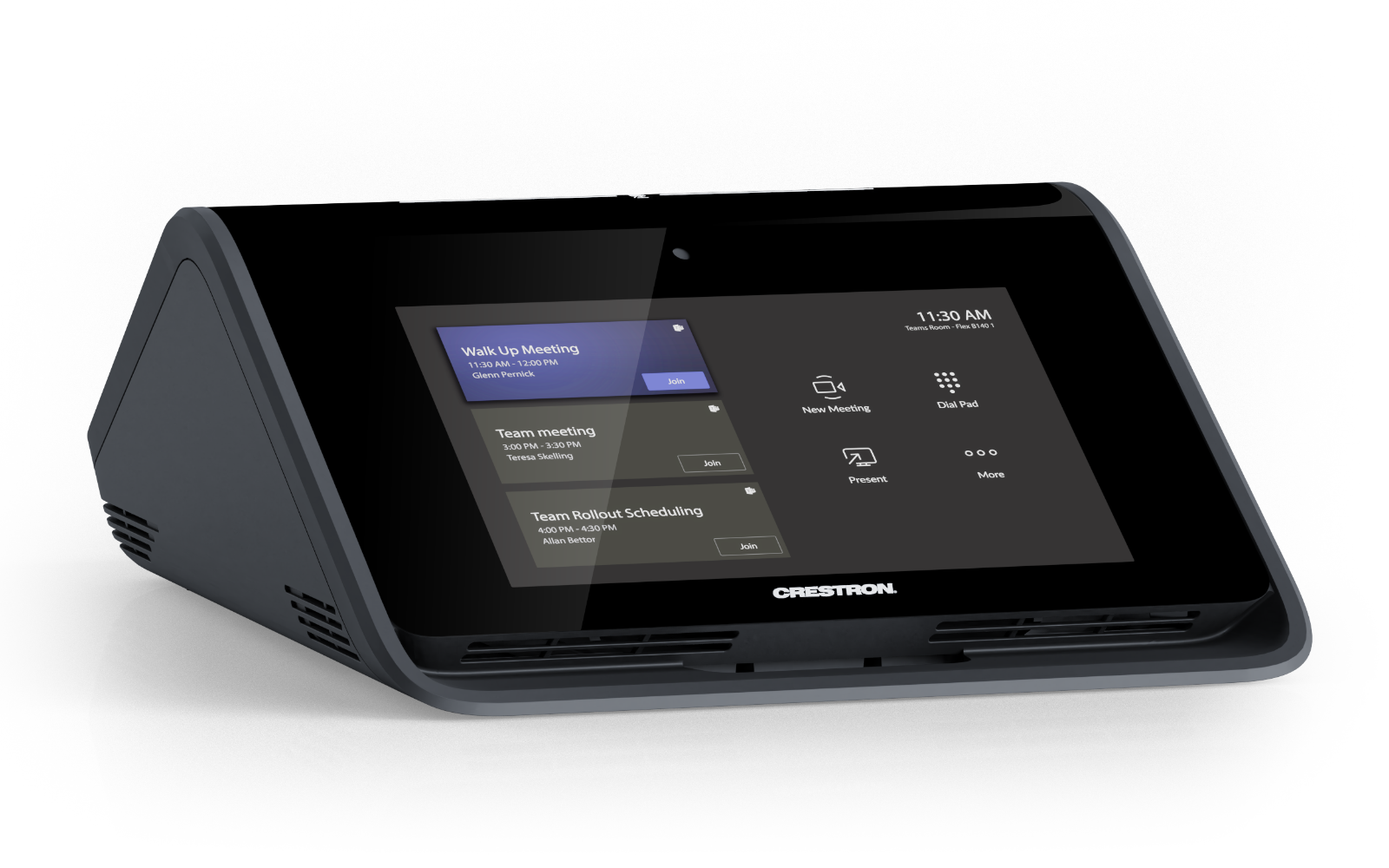 crestron xpanel no volume control