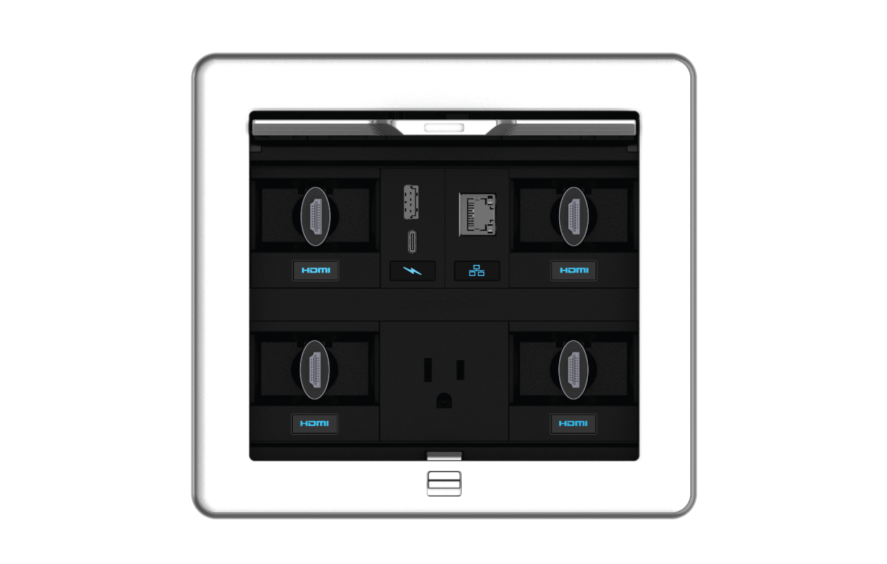 Crestron FT2 FlipTop table connection system