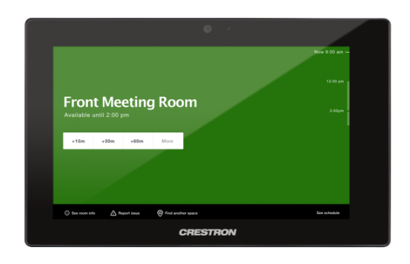 Crestron Room Scheduling Crestron Electronics Inc