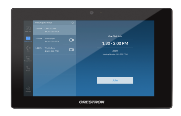 Crestron Room Scheduling Crestron Electronics Inc
