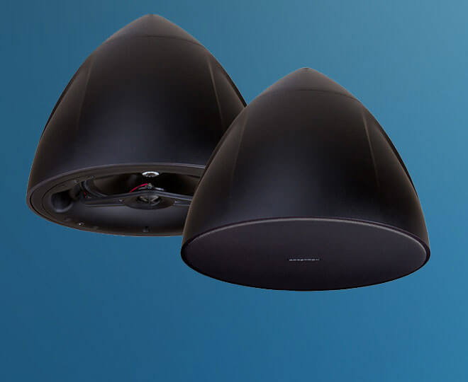 crestron in wall speakers
