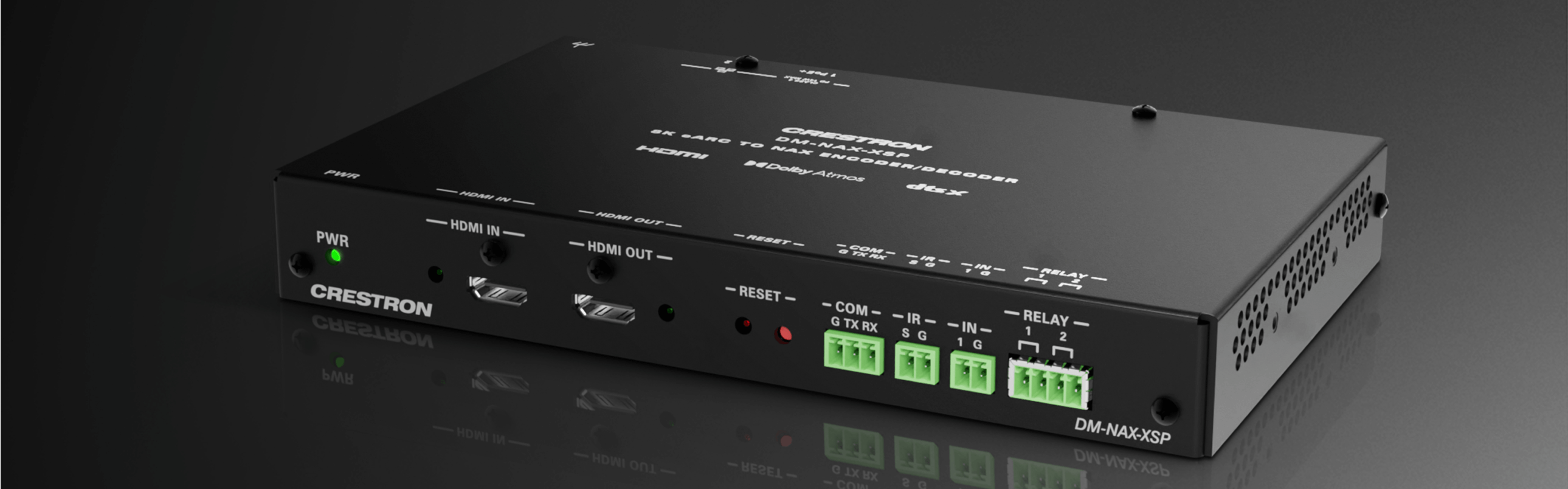 A New Audio Distribution Solution The DMNAXXSP Audio Return